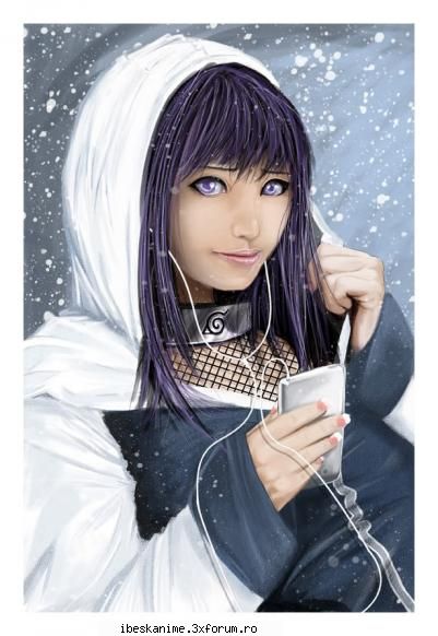 Hinata Hyuuga - una dintre preferatele mele - Naruto