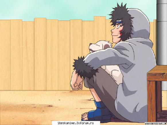 Kiba Inuzuka si Akamaru - Hakusho - Naruto