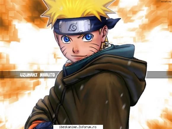 Naruto Uzumaki - un baiat foarte simpatic - Naruto
