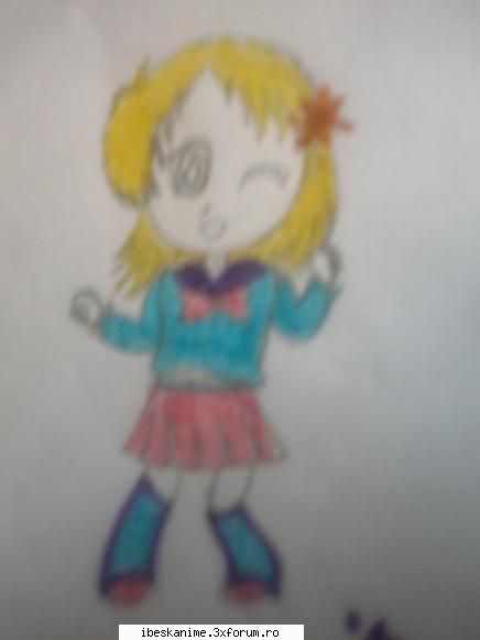desenele mele :X - ar trebui sa fie chibi girl :D regret ca nu se - Fan art